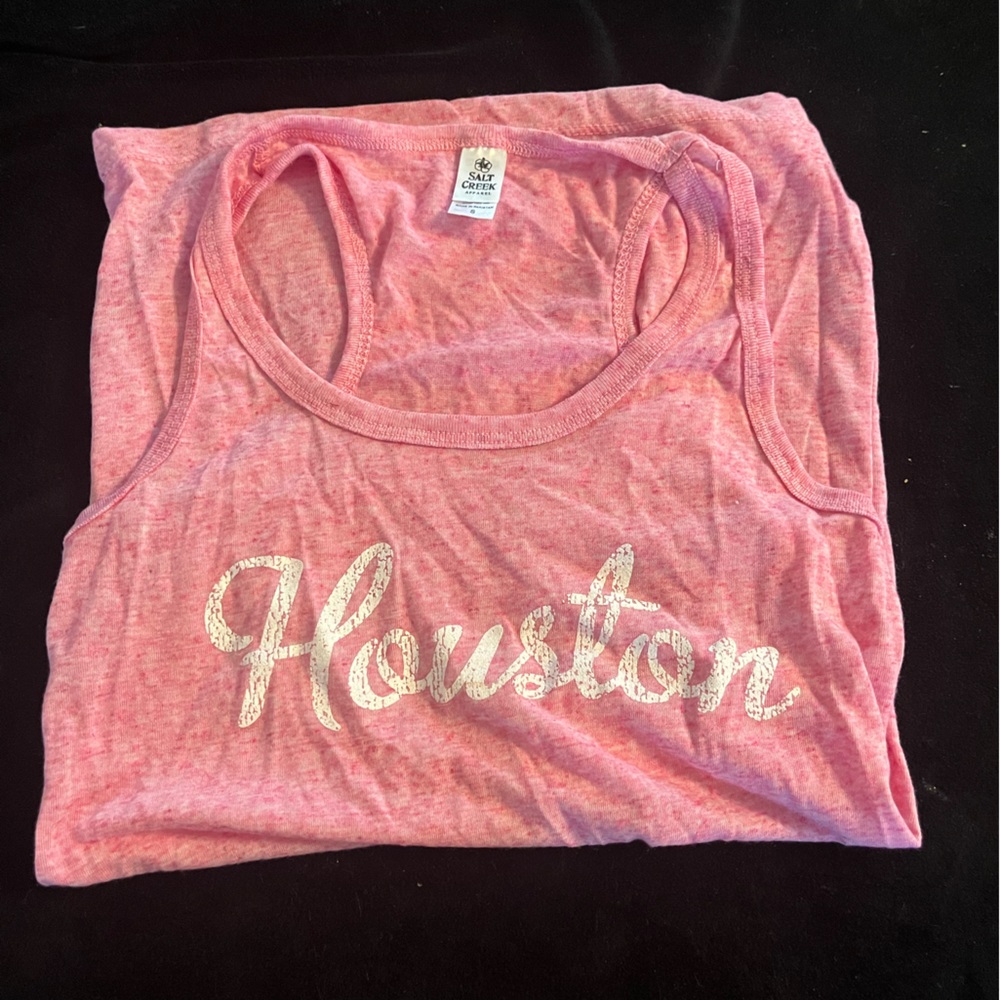 Houston Racerback Tank Top S - Picture 2 of 3